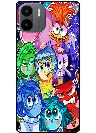 Чехол силиконовый бампер для xiaomi redmi a2 с рисунком головоломка