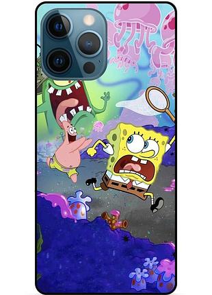 Силиконовый чехол губка боб sponge bob спанч боб для xiaomi samsung motorola nokia iphone zte vivo oppo realme спанч боб 19