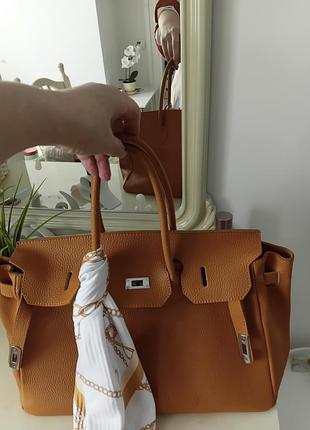 Сумка в стиле birkin