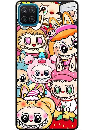 Чехол силиконовый бампер для samsung a22 с рисунком labubu лабубу