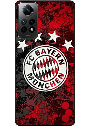 Силіконовий чохол бампер для xiaomi redmi note 12 pro з малюнком bayern бавария мюнхен