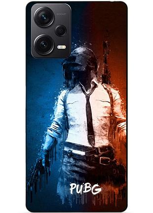 Силіконовий чохол бампер для xiaomi redmi note 12 pro plus з малюнком pubg пабг