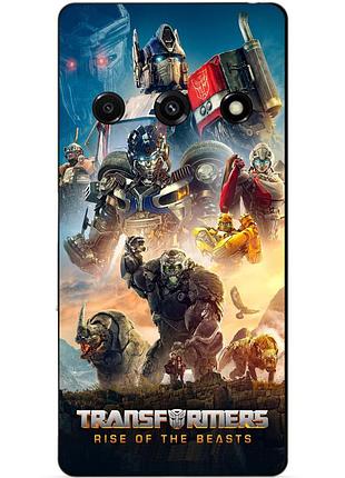 Силіконовий чохол бампер для zte nubia focus 5g з картинкою звіробої трансформери transformers