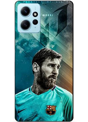 Силіконовий чохол бампер для xiaomi redmi note 12 з малюнком leo messi мессі
