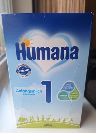 Сухая смесь humana до 6 мес