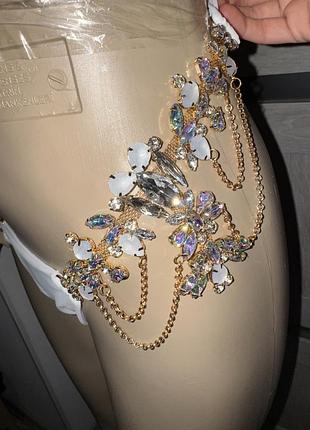 Купальник в стилі кристалів swarovski