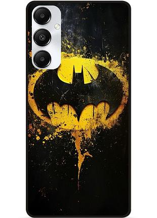 Чехол силиконовый бампер для samsung s24 plus с рисунком бэтмен dc batman