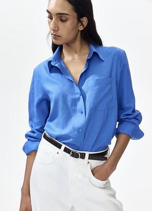Преміум лляна сорочка h&m