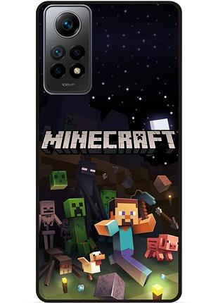 Силіконовий чохол бампер для xiaomi redmi note 11 гра майнкрафт minecraft