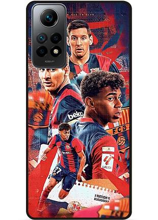 Силіконовий чохол бампер для xiaomi redmi note 11 pro з малюнком ламин ямаль lamine yamal messi