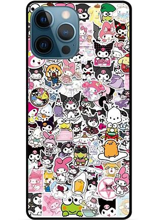 Силіконовий чохол kuromi куромі для xiaomi samsung motorola nokia iphone zte oppo realme vivo kuromi 01