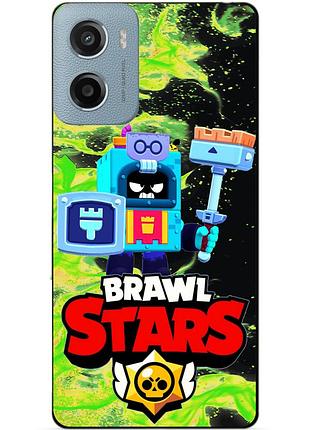 Чохол із героєм еш бравл старс brawl stars для xiaomi samsung motorola nokia iphone zte oppo realme