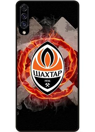 Чехол силиконовый бампер для samsung a11 с рисунком шахтер донецк