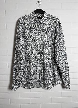 Dolce&gabbana оригінал чоловіча сорочка бавовна розмір 18/45 xl
