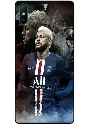 Силиконовый бампер чехол для huawei y5 2019 с рисунком neymar неймар