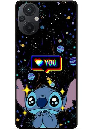 Силіконовий бампер чохол для xiaomi poco m5 стіч stitch