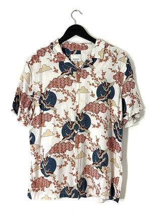 Сорочка з малюнком та коротким рукавом nines collection