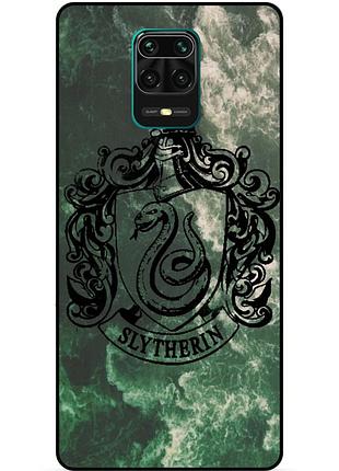 Чохол силіконовий бампер для xiaomi redmi note 9s з малюнком слизерин slytherin гаррі поттер harry potter