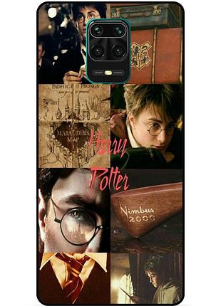Чехол силиконовый бампер для xiaomi redmi note 9 pro с рисунком гарри поттер harry potter