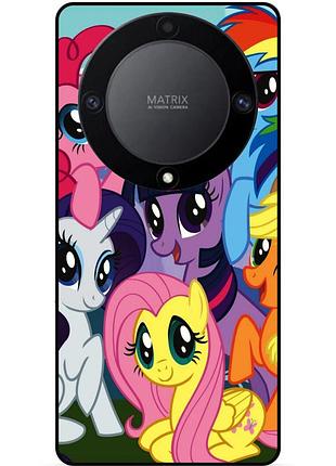 Чехол силиконовый бампер для huawei honor magic 6 lite с рисунком мой маленький пони my little pony