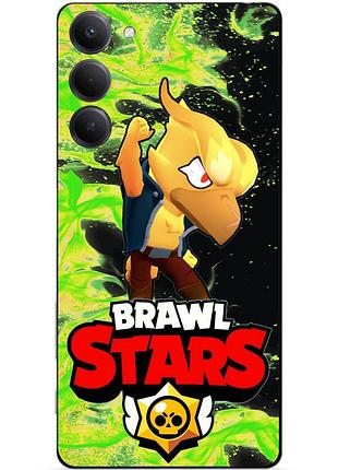 Силіконовий бампер чохол для oppo a5 4g з героєм бравл ворон фенікс brawl
