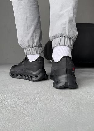 😎 мужские кроссовки onunning cloudtilt black 📦
