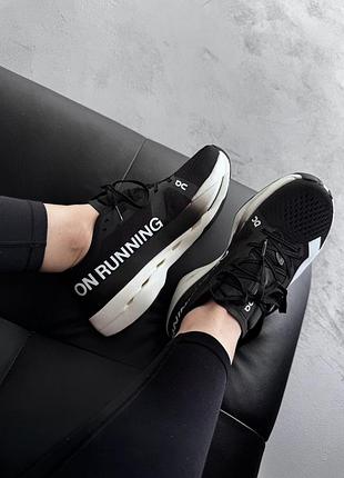 😍 жіночі кросівки on cloudboom max white/black 📦