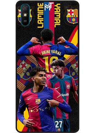 Силіконовий чохол бампер для huawei y5 2019 з малюнком ламин ямаль lamine yamal barcelona