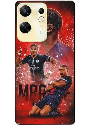 Силіконовий бампер чохол для infinix zero 30 4g з малюнком мбаппе псж mbappe
