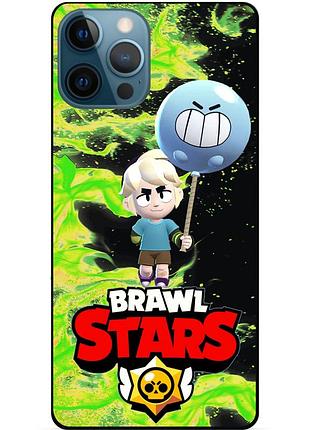 Чохол із героєм гас бравл старс brawl stars для xiaomi samsung motorola nokia iphone zte oppo realme гас