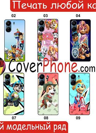 Силиконовый чехол с рисунком котики для iphone 5