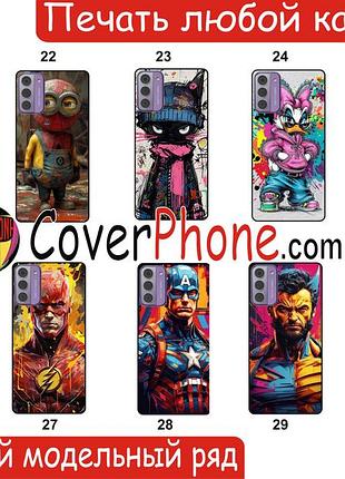 Силиконовый чехол с рисунком котики для iphone 10
