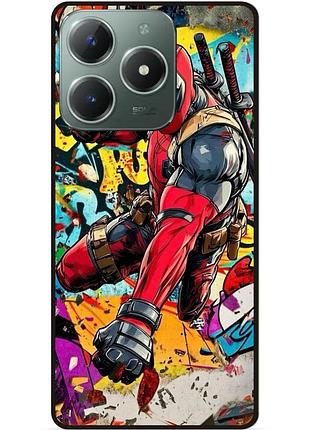 Силіконовий бампер чохол для infinix smart 8 plus (x6526) з малюнком deadpool marvel дэдпул