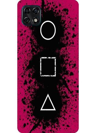 Силіконовий чохол гра в кальмара для xiaomi samsung motorola nokia iphone zte oppo realme tecno infinix vivo гра в кальмара 11