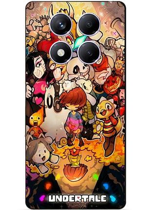 Силіконовий чохол бампер для xiaomi redmi note 14 pro з малюнком андертейл undertale