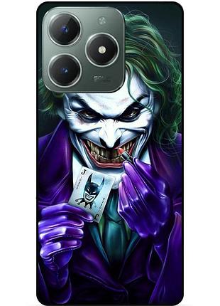 Силіконовий бампер чохол для realme c61 з малюнком joker джокер