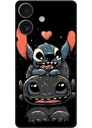 Силіконовий бампер чохол для iphone 17 з малюнком stitch стіч