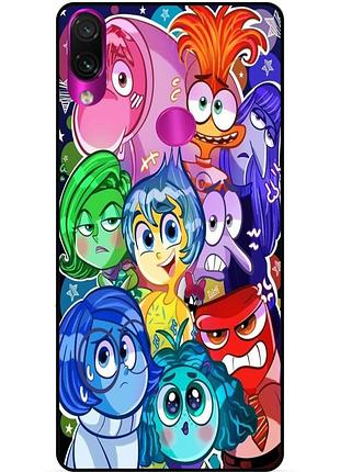 Чехол силиконовый бампер для huawei honor 10i с рисунком головоломка
