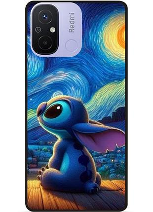 Силіконовий бампер чохол для xiaomi redmi 12c стіч stitch