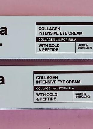 Elisilia cpp collagen intensive eye cream - интенсивный антивозрастной крем для области вокруг глаз с высоким содержанием коллагена,крем под глаза корея
