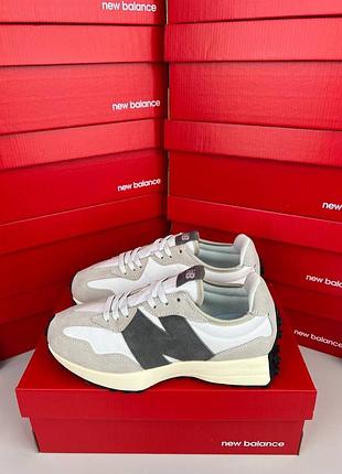New balance 327 grey white