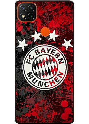 Силіконовий чохол бампер для xiaomi redmi 9c з малюнком bayern бавария мюнхен