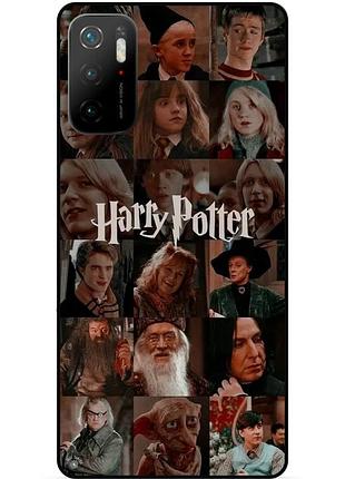 Силиконовый бампер чехол для xiaomi poco m3 pro с рисунком harry potter гарри поттер