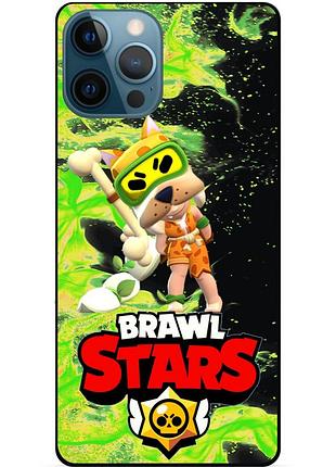 Силиконовый чехол с героем бравл старс brawl stars для xiaomi samsung motorola iphone zte oppo realme nokia алли 3