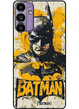 Чехол силиконовый бампер для samsung a35 с рисунком batman dc бэтмен