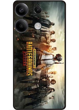 Силіконовий чохол бампер для infinix smart 7 hd з малюнком пабг pubg