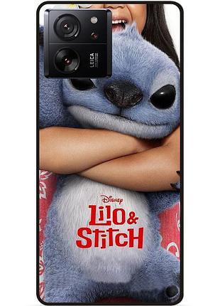 Силіконовий бампер чохол для xiaomi 13t стіч stitch