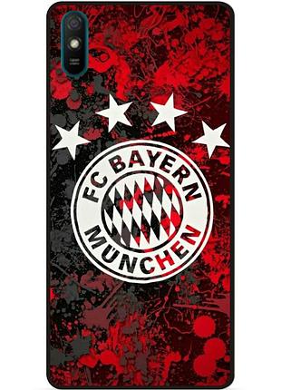 Силіконовий чохол бампер для xiaomi redmi 7a з малюнком bayern бавария мюнхен