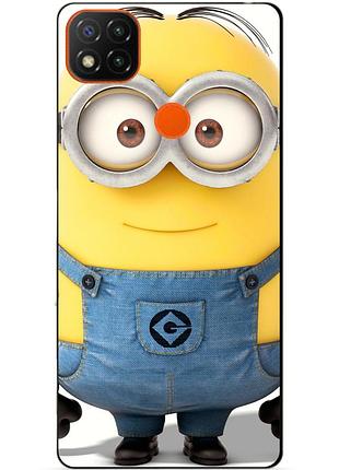 Силіконовий чохол бампер для xiaomi redmi 9c з малюнком міньйон стюарт minion