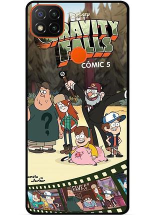 Силіконовий чохол бампер для xiaomi redmi 9c з малюнком гравіті фолз gravity falls